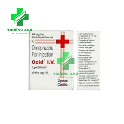 Ocid I.V 40mg Zydus Cadila - Đều trị loét dạ dày - tá tràng